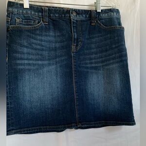 Tommy Hilfiger Blue Denim Skirt